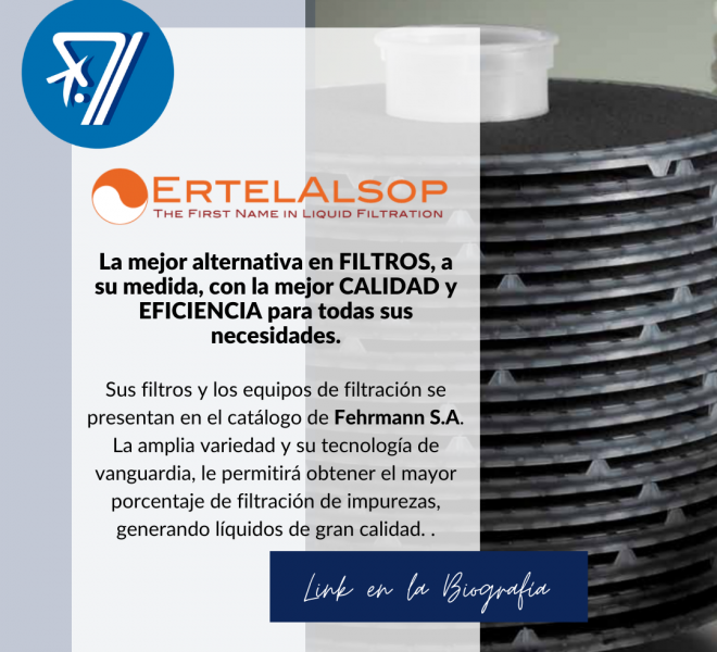 ERTELALSOP: LA MEJOR ALTERNATIVA EN FILTROS